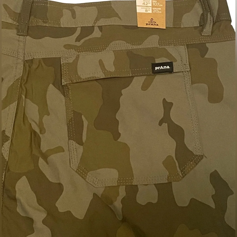 Prana Men's Camo Stretch Zion Short Size 42 NWT - Picture 7 of 9